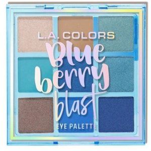 L.A. Colors Fruity Fun Eyeshadow Palette - Blue Berry Blast ONLY